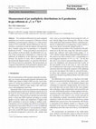 Research paper thumbnail of Measurement of jet multiplicity distributions in $\mathrm t�verline\mathrm t$ production in pp collisions at $\sqrts = 7\,\text TeV $