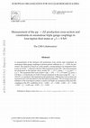 Research paper thumbnail of Measurement of the pp→ZZ production cross section and constraints on anomalous triple gauge couplings in four-lepton final states at s=8 TeV