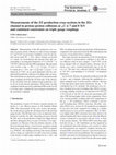 Research paper thumbnail of Measurements of the [Formula: see text][Formula: see text] production cross sections in the [Formula: see text] channel in proton-proton collisions at [Formula: see text] and [Formula: see text] and combined constraints on triple gauge couplings