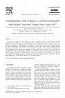 Research paper thumbnail of A metallographic study of aging in a cast heat-resisting alloy