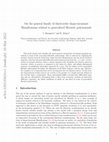 Research paper thumbnail of On the general family of third-order shape-invariant Hamiltonians related to generalized Hermite polynomials