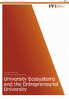 Research paper thumbnail of University Ecosystems and the Entrepreneurial University