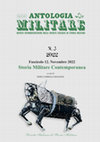 Research paper thumbnail of Nuova Antologia Militare Issue N. 12 Storia Militare Contemporanea 2022 a cura di Piero Cimbolli Spagnesi