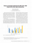 Research paper thumbnail of Avances en Psicología Latinoamericana (APL) 2015-2020: estado del arte, hitos, logros y perspectivas