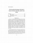 Research paper thumbnail of TWAIL and the Environment: The State of Nature, the Nature of the State, and the Arab Spring