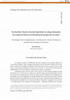 Research paper thumbnail of Du chevalier Tirant au chevalier Quichotte: la critique humaniste des romans de fiction et le détachement ironique de Cervantès