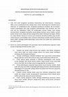 Research paper thumbnail of REKONSTRUKSI SISTEM KETATANEGARAAN DAN STRATEGI PEMBANGUNAN SISTEM HUKUM DAN POLITIK NASIONAL1