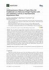 Research paper thumbnail of Antihypertensive Effects of Virgin Olive Oil (Unfiltered) Low Molecular Weight Peptides with ACE Inhibitory Activity in Spontaneously Hypertensive Rats