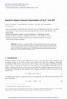 Research paper thumbnail of Electron impact induced dissociation of N2H+into NH+