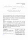 Research paper thumbnail of Disparitas, Konvergensi, dan Determinan Produktivitas Tenaga Kerja Regional di Indonesia