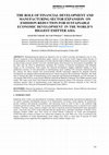 Research paper thumbnail of The Role of Financial Development Andmanufacturing Sector Expansion Onemission Reduction for Sustainableeconomic Development in the Worldsbiggest Emitter Asia