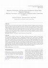 Research paper thumbnail of Disparity, convergence, and determinant of regional labour productivity in Indonesia