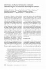 Research paper thumbnail of Queríamos evaluar y terminamos contando: alternativas para la evaluación del trabajo académico