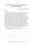 Research paper thumbnail of Adolescência e Psicanálise: Sobre a Importância De Acolher O Recém-Chegado