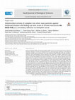 Research paper thumbnail of Antimicrobial activity of camphor tree silver nano-particles against foulbrood diseases and finding out new strain of Serratia marcescens as a secondary infection on honeybee larvae