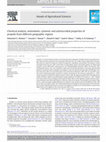 Research paper thumbnail of Chemical analysis, antioxidant, cytotoxic and antimicrobial properties of propolis from different geographic regions