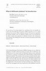 Research paper thumbnail of What is Hellenistic Judaism? Special issue of the Journal for the Study of Judaism. Co-edited with Sarah Pearce, 2022