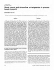 Research paper thumbnail of Shrub Control and Streamflow on Rangelands: A Process Based Viewpoint