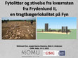 Research paper thumbnail of Fytolitter og stivelse fra kvaernsten fra Frydenlund II (1 page)