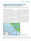 Research paper thumbnail of Shallow water Gabon 3D: focused processing images pre- and post-salt prospectivity