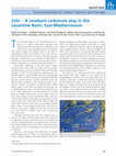 Research paper thumbnail of Zohr – A newborn carbonate play in the Levantine Basin, East-Mediterranean