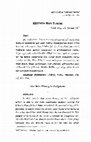 Research paper thumbnail of “Hilâfette Nass Teorisi”