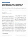 Research paper thumbnail of Traumatic genial tubercle fracture: a case description with 9-month radiographic follow-up and a literature analysis