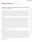 Research paper thumbnail of Dabigatran in the treatment and secondary prophylaxis of venous thromboembolism in children with thrombophilia