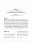 Research paper thumbnail of Testbed Platform