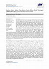 Research paper thumbnail of Analisis Aktor dalam Tata Kelola Usaha Mikro Kecil Menengah (UMKM) Kota Batu untuk Kualitas Internasional