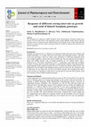 Research paper thumbnail of Response of different sowing intervals on growth and yield of Kharif Sorghum genotypes