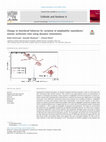 Research paper thumbnail of Change in interfacial behavior by variation of amphiphilic nanosheets/anionic surfactant ratio using dynamic tensiometry