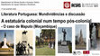 Research paper thumbnail of A estatuária colonial num tempo pós-colonial