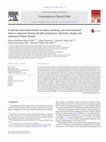 Research paper thumbnail of A tailored video intervention to reduce smoking and environmental tobacco exposure during and after pregnancy: Rationale, design and methods of Baby's Breath