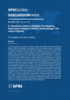 Research paper thumbnail of A Robustness Check to Multiple Overlapping Deprivation Analysis (MODA) Methodology: The Case of Nigeria