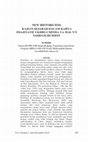 Research paper thumbnail of New Historicism: Kajian Sejarah dalam Karya Imajinatif Ukhruj Minha Ya Mal’un Saddam Hussein