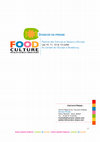 Research paper thumbnail of "Food culture. Festival des cultures et saveurs d'Europe" (Conseil de l'Europe / 10-13 juillet 2008) Strasbourg