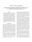 Research paper thumbnail of Alternative Essences of Intelligence