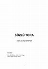 Research paper thumbnail of Sözlü Tora - Kısaltılmış Versiyon