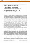 Research paper thumbnail of A diplomacia económica e os desafios da globalização no passado (séculos XIX e XX)