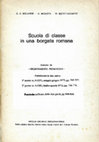 Research paper thumbnail of Scuola di classe in una borgata romana