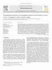 Research paper thumbnail of Thermophysical properties of an amorphous polymer-derived Si/B/N/C ceramic