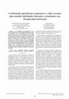 Research paper thumbnail of Combinando aprendizaje cooperativo y redes sociales para enseñar habilidades laborales a estudiantes con discapacidad intelectual