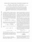 Research paper thumbnail of Anisotropic effects of background fields on Born–Infeld electromagnetic waves