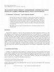 Research paper thumbnail of The Maximum Tensile Stress in a Microperiodic Composite Half Space with Slant Layering Under Frictional Contact on Its Surface