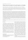 Research paper thumbnail of Climate-based risk models for Fasciola hepatica in Colombia