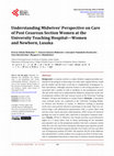 Research paper thumbnail of Understanding Midwives’ Perspective on Care of Post Cesarean Section Women at the University Teaching Hospital—Women and Newborn, Lusaka