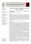 Research paper thumbnail of Rapid and feasible TLC screening of tea tree oil commercial samples