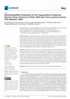 Research paper thumbnail of Haemolymphatic Parameters in Two Aquaculture Crustacean Species Cherax destructor (Clark, 1836) and Cherax quadricarinatus (Von Martens, 1868)