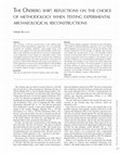 Research paper thumbnail of The Oseberg Ship: Reflections on the choice of methodology when testing experimental arhaeologial reonstrutions